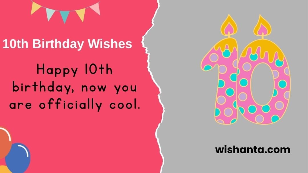 10th Birthday Wishes