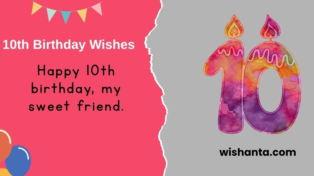 10th Birthday Wishes