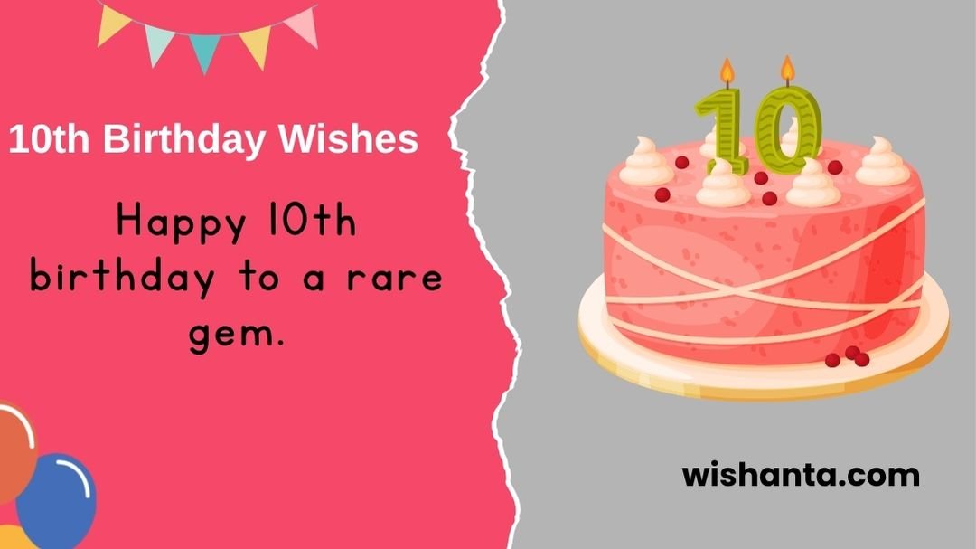 10th Birthday Wishes