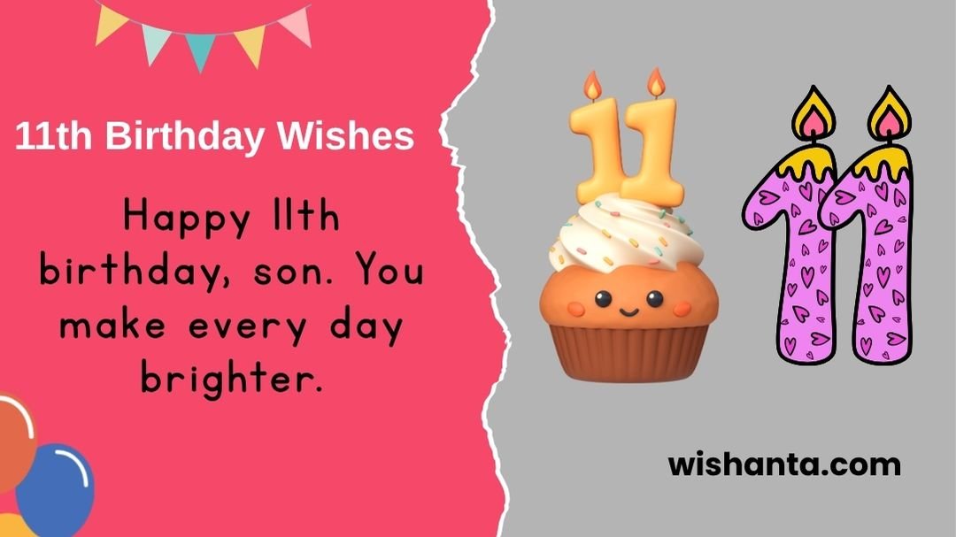 11th Birthday Wishes
