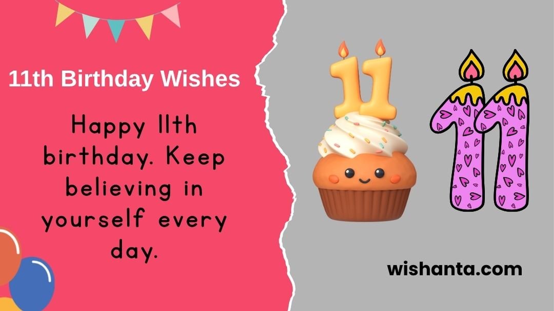 11th Birthday Wishes