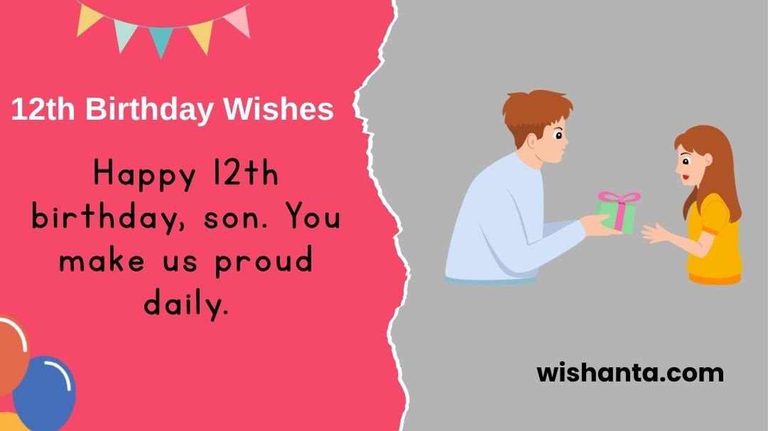 12th Birthday Wishes