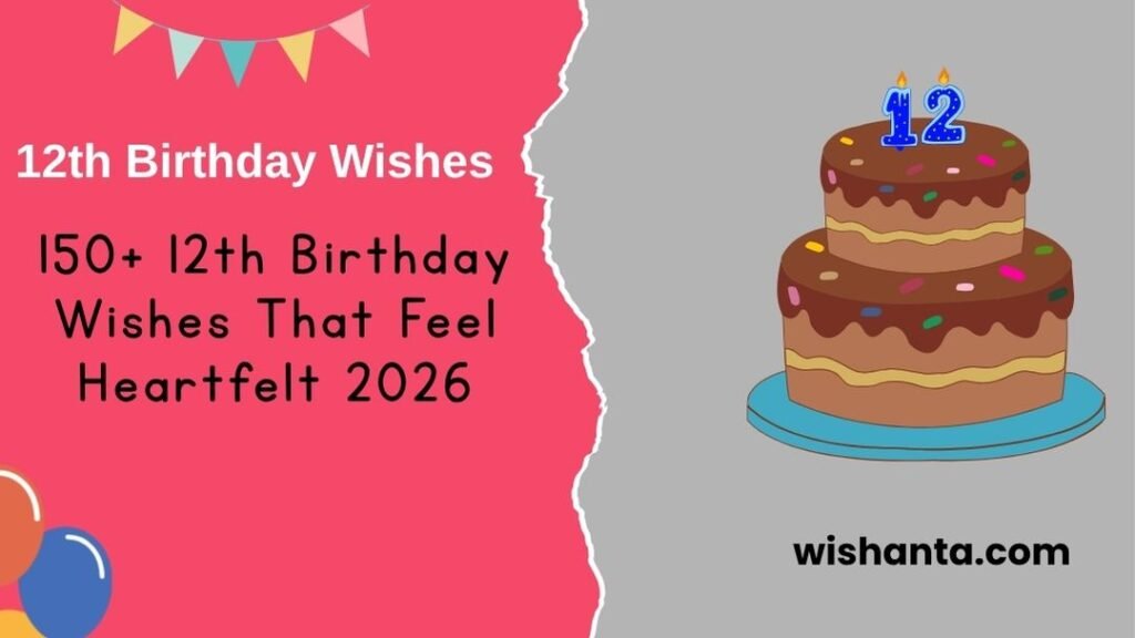 12th Birthday Wishes