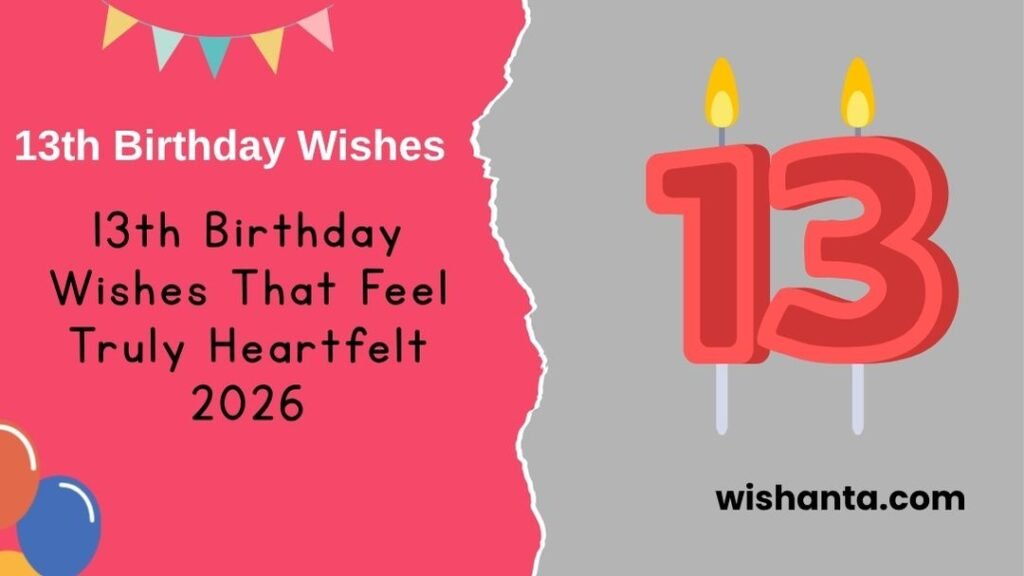 13th Birthday Wishes