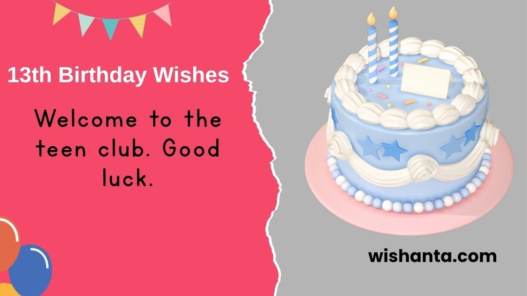 13th Birthday Wishes