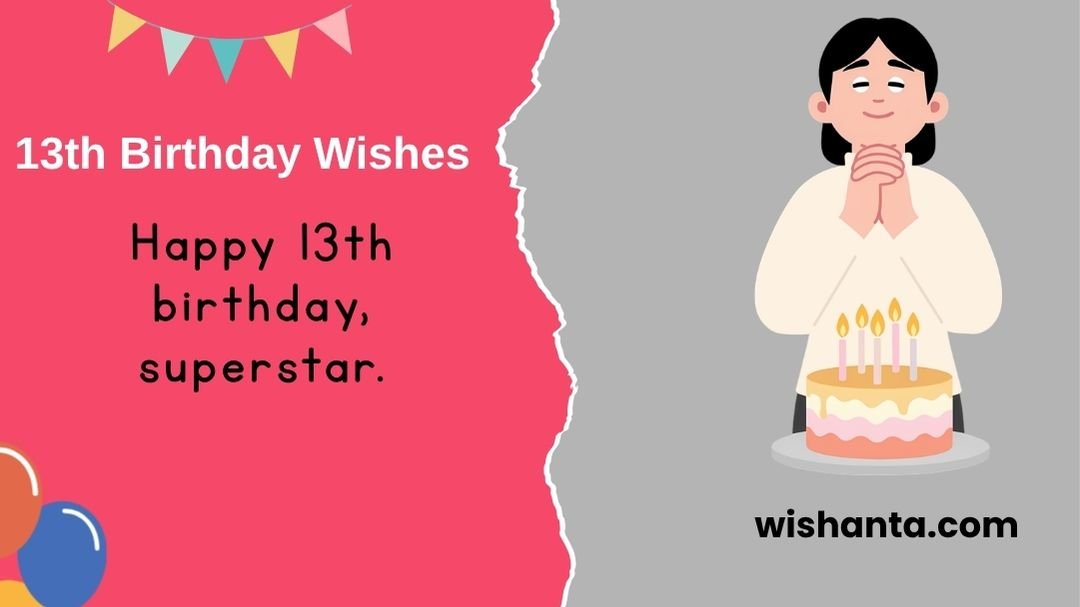 13th Birthday Wishes
