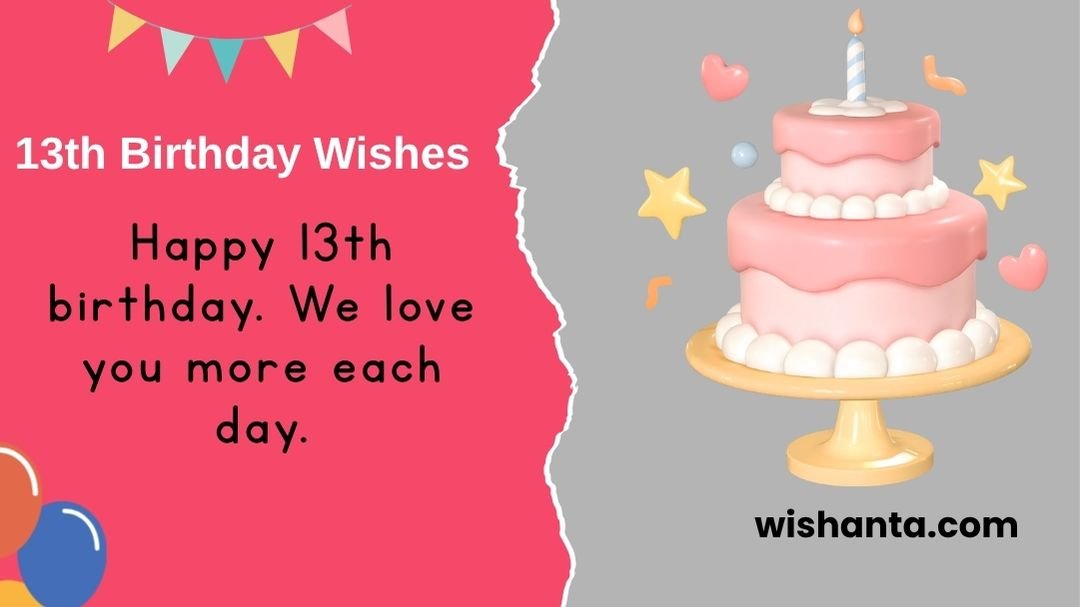 13th Birthday Wishes