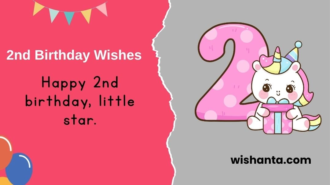 2nd Birthday Wishes