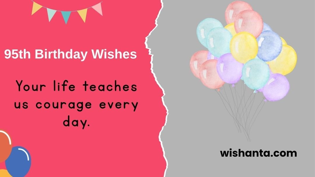 95th Birthday Wishes