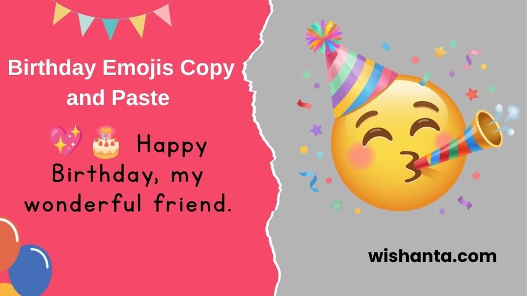Birthday Emojis Copy and Paste