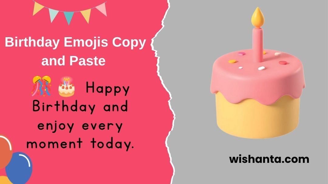 Birthday Emojis Copy and Paste