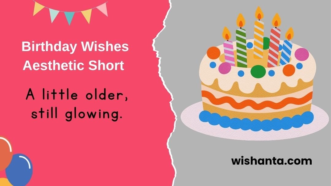 Birthday Wishes Aesthetic Short 