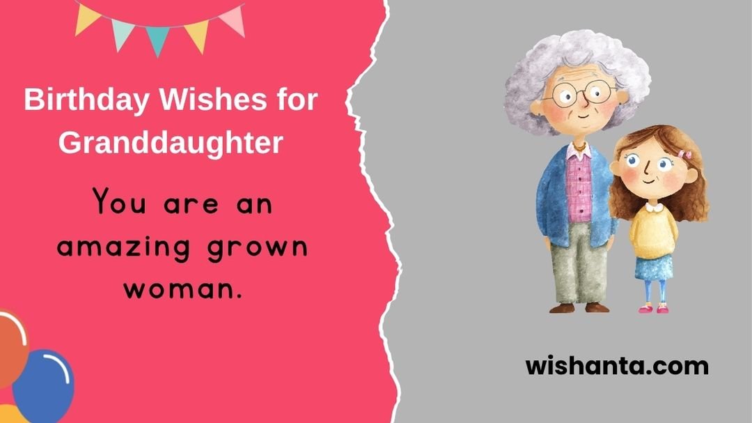 Birthday Wishes for Granddaughter