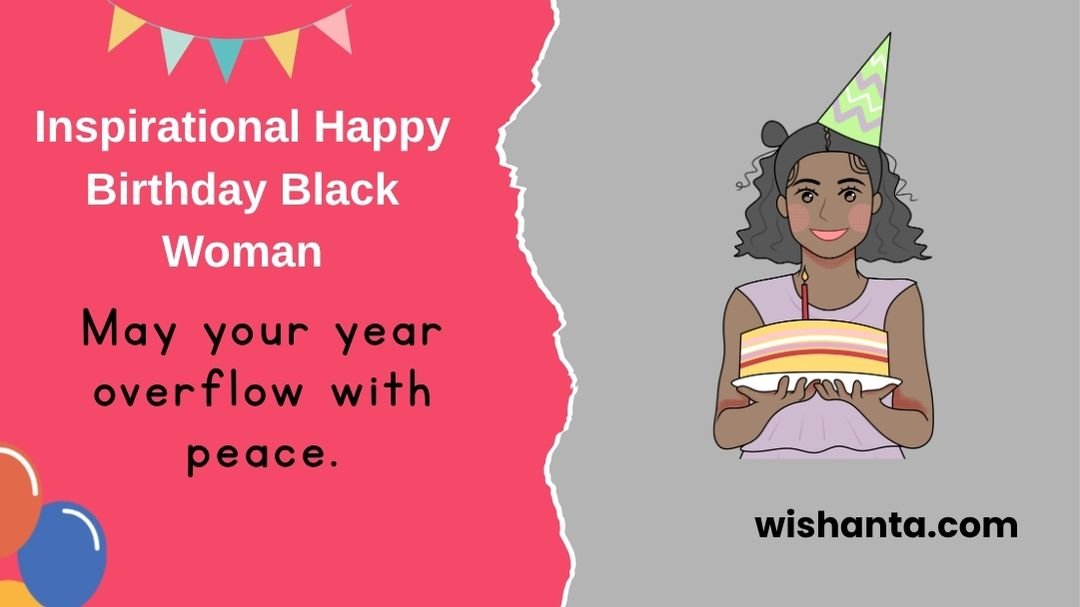Inspirational Happy Birthday Black Woman