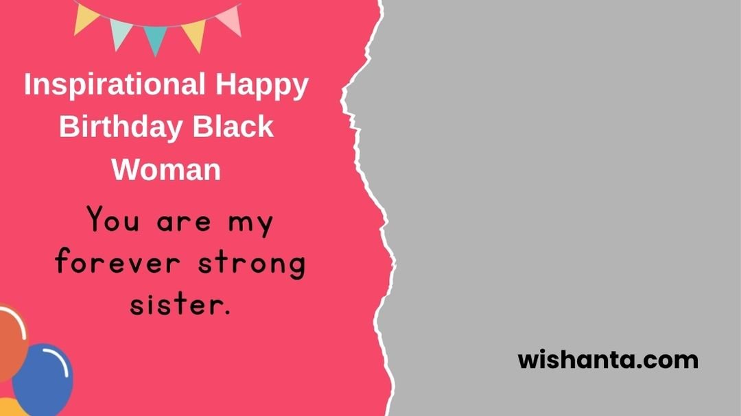 Inspirational Happy Birthday Black Woman