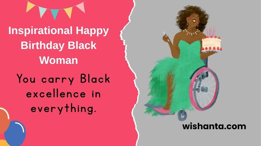 Inspirational Happy Birthday Black Woman